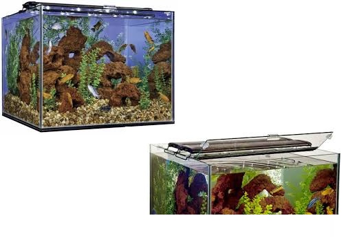 46 gallon bow clearance front aquarium stand oak